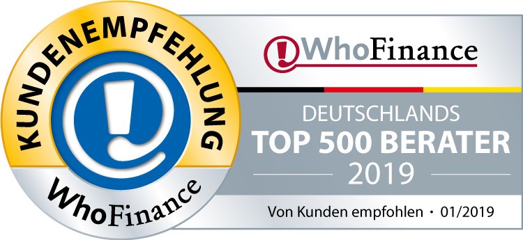 Auszeichnung Top 500 Berater Philipp Flade